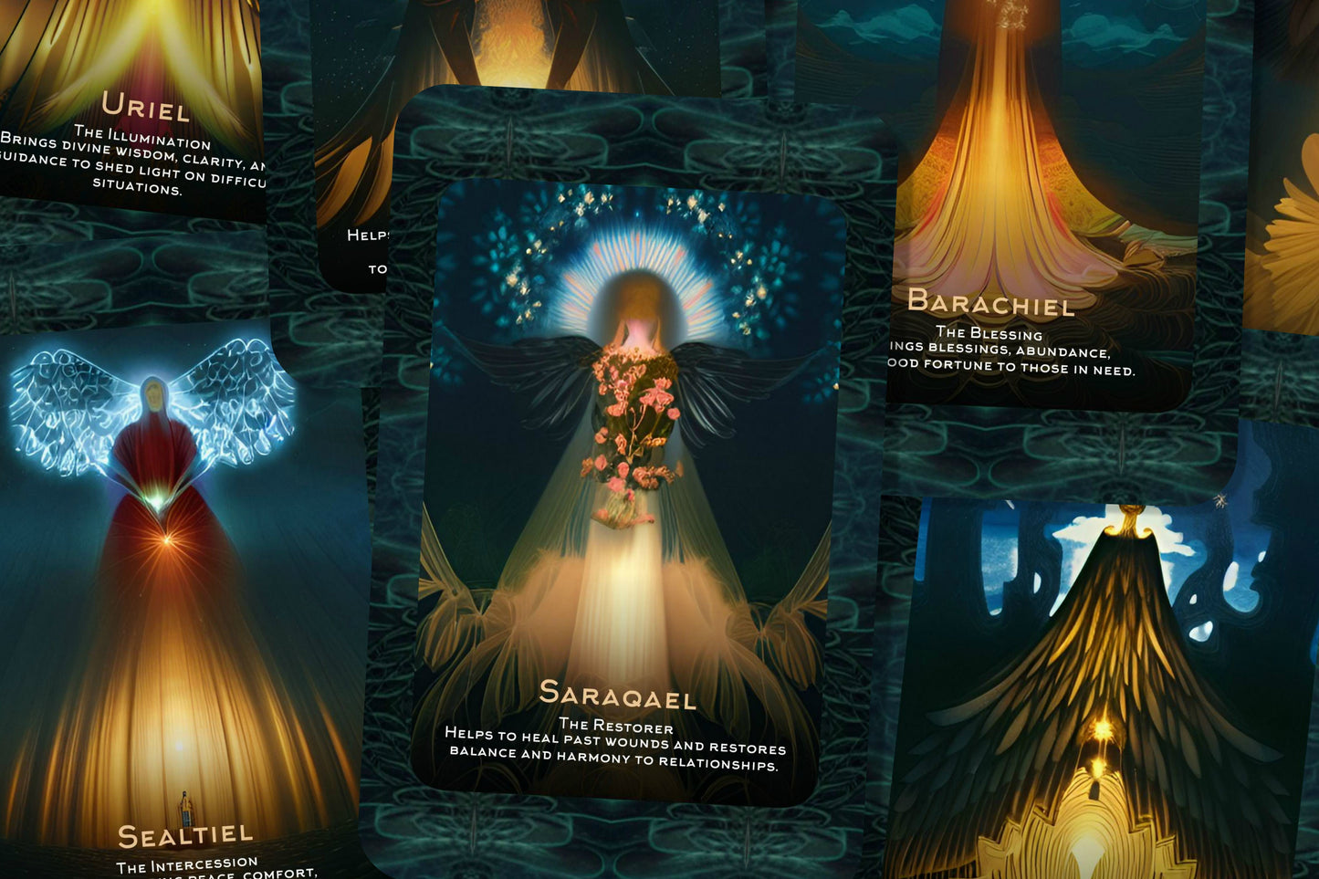 The Angelic Realms - Oracle Cards