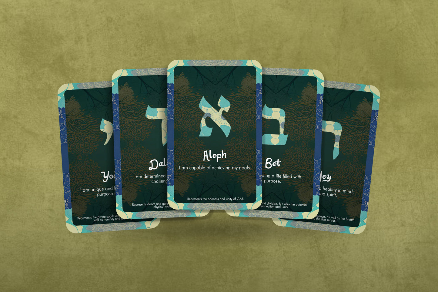 The Affirmation Alphabet - Hebrew Letters of Wisdom