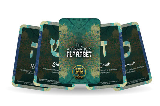 The Affirmation Alphabet - Hebrew Letters of Wisdom