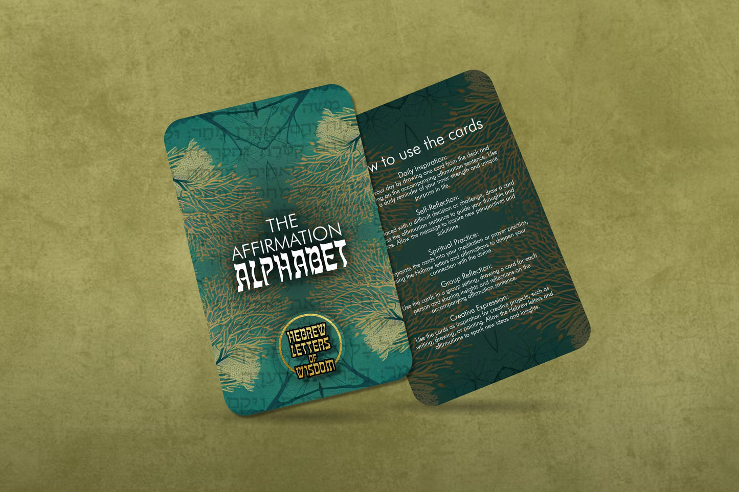 The Affirmation Alphabet - Hebrew Letters of Wisdom