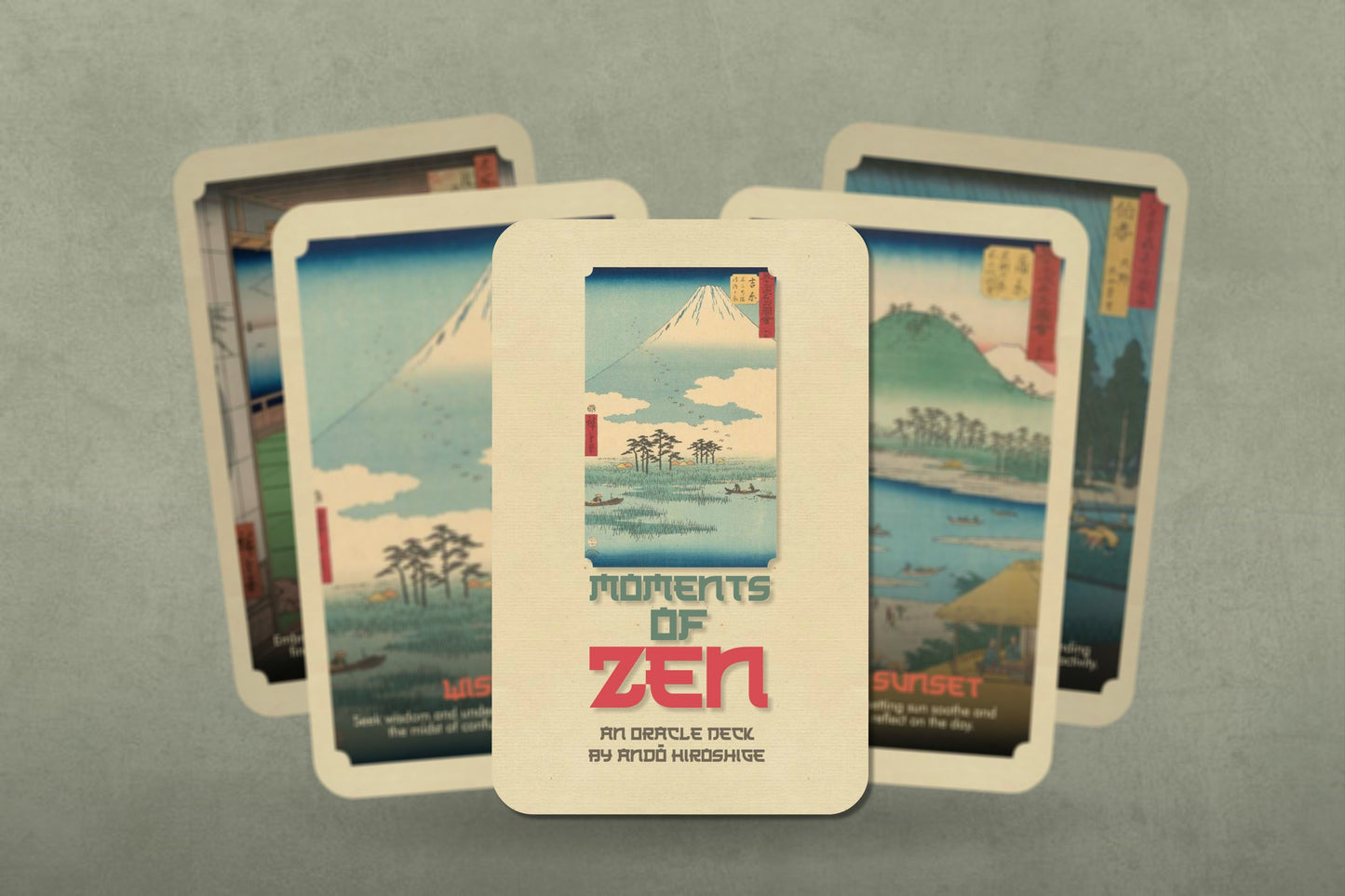 Moments of Zen - An Oracle Deck by Andō Hiroshige