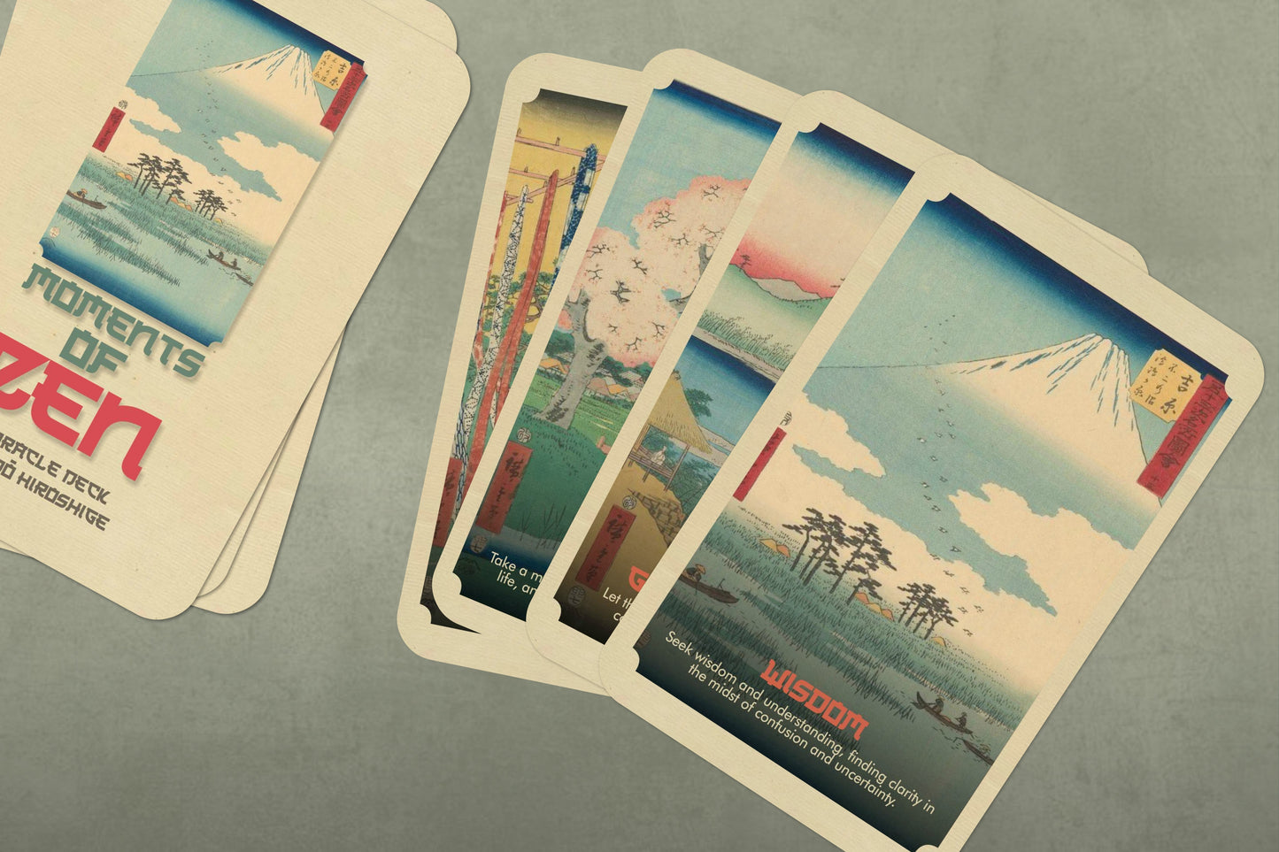 Moments of Zen - An Oracle Deck by Andō Hiroshige