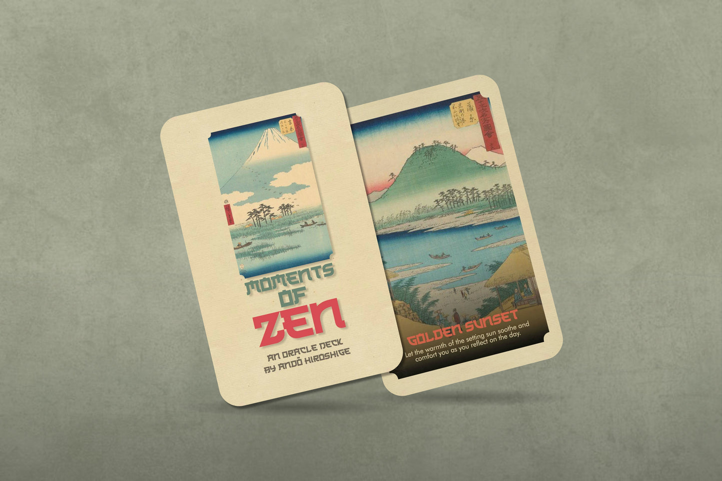 Moments of Zen - An Oracle Deck by Andō Hiroshige
