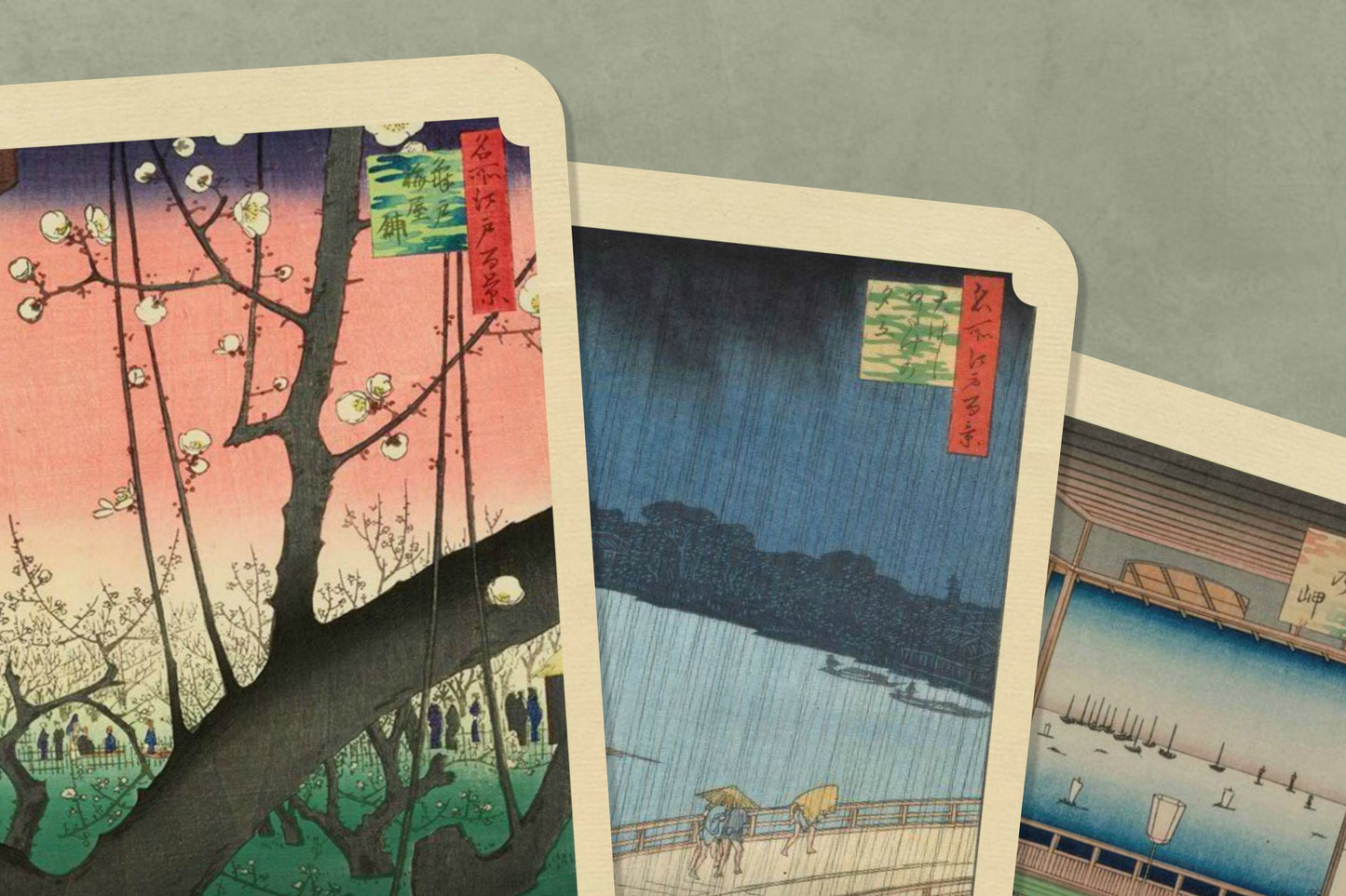 Moments of Zen - An Oracle Deck by Andō Hiroshige