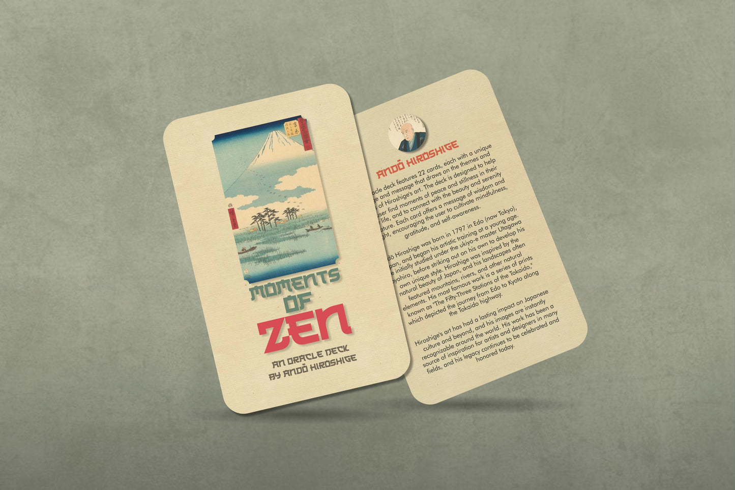 Moments of Zen - An Oracle Deck by Andō Hiroshige
