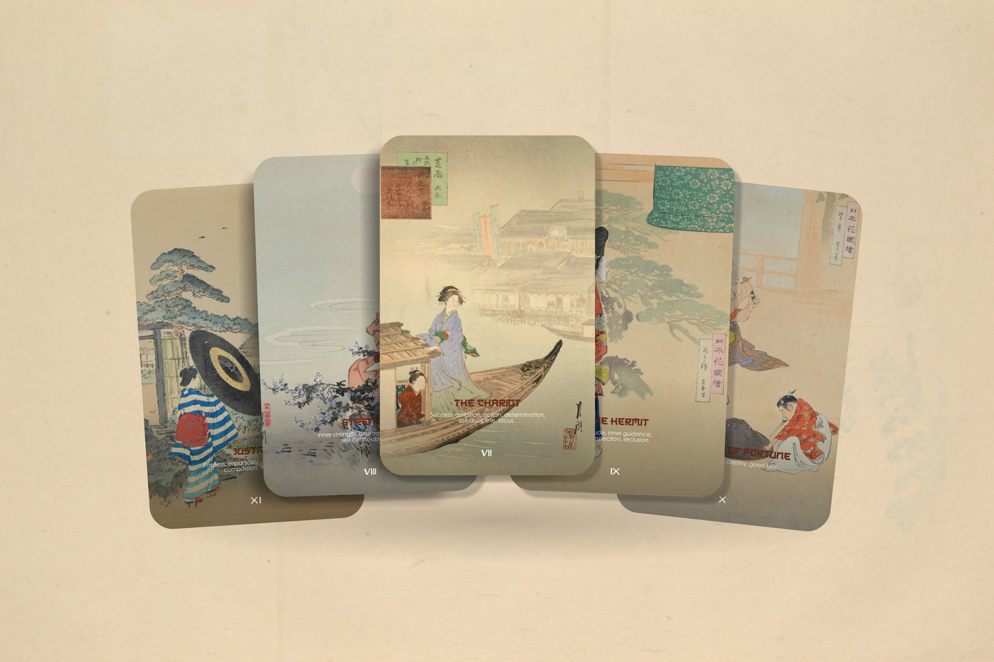 Ogata Gekko Tarot - Major Arcana