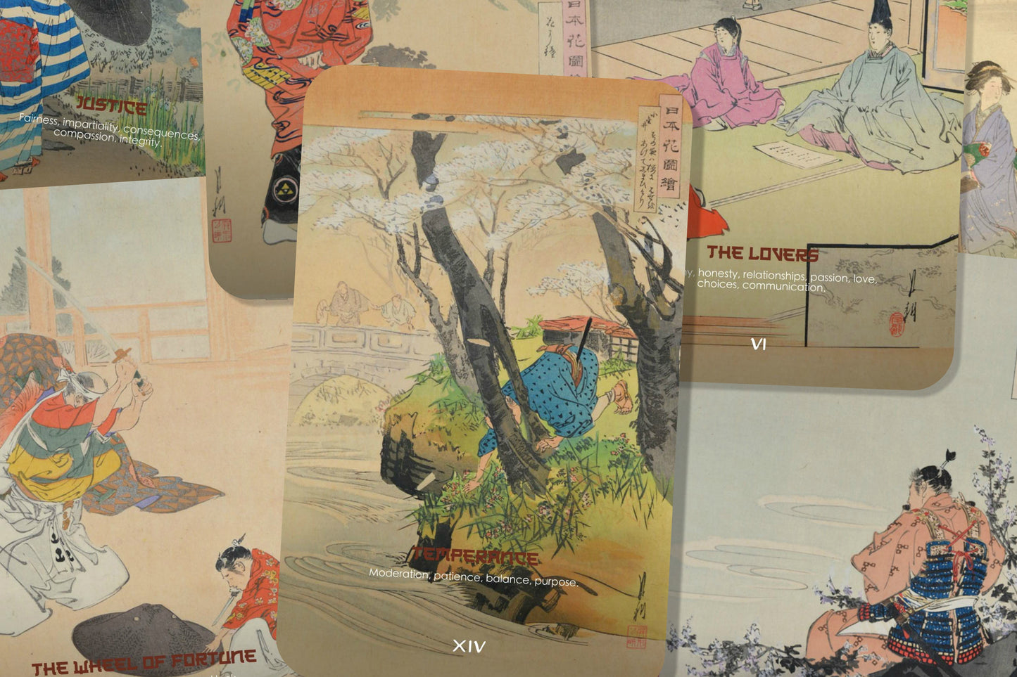Ogata Gekko Tarot - Major Arcana