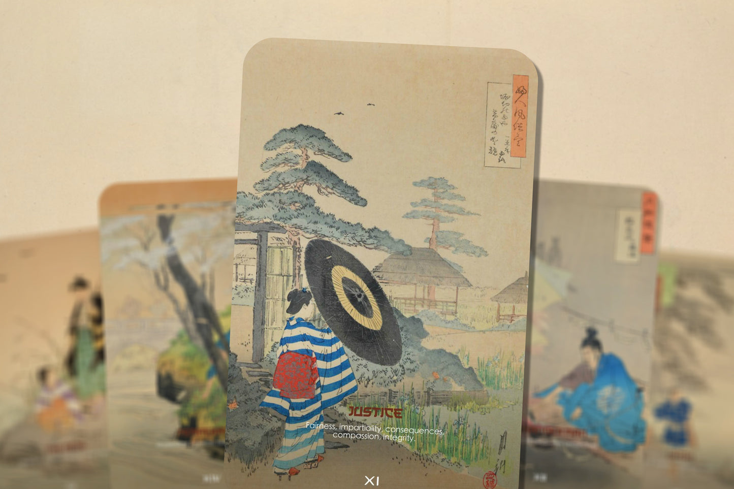 Ogata Gekko Tarot - Major Arcana