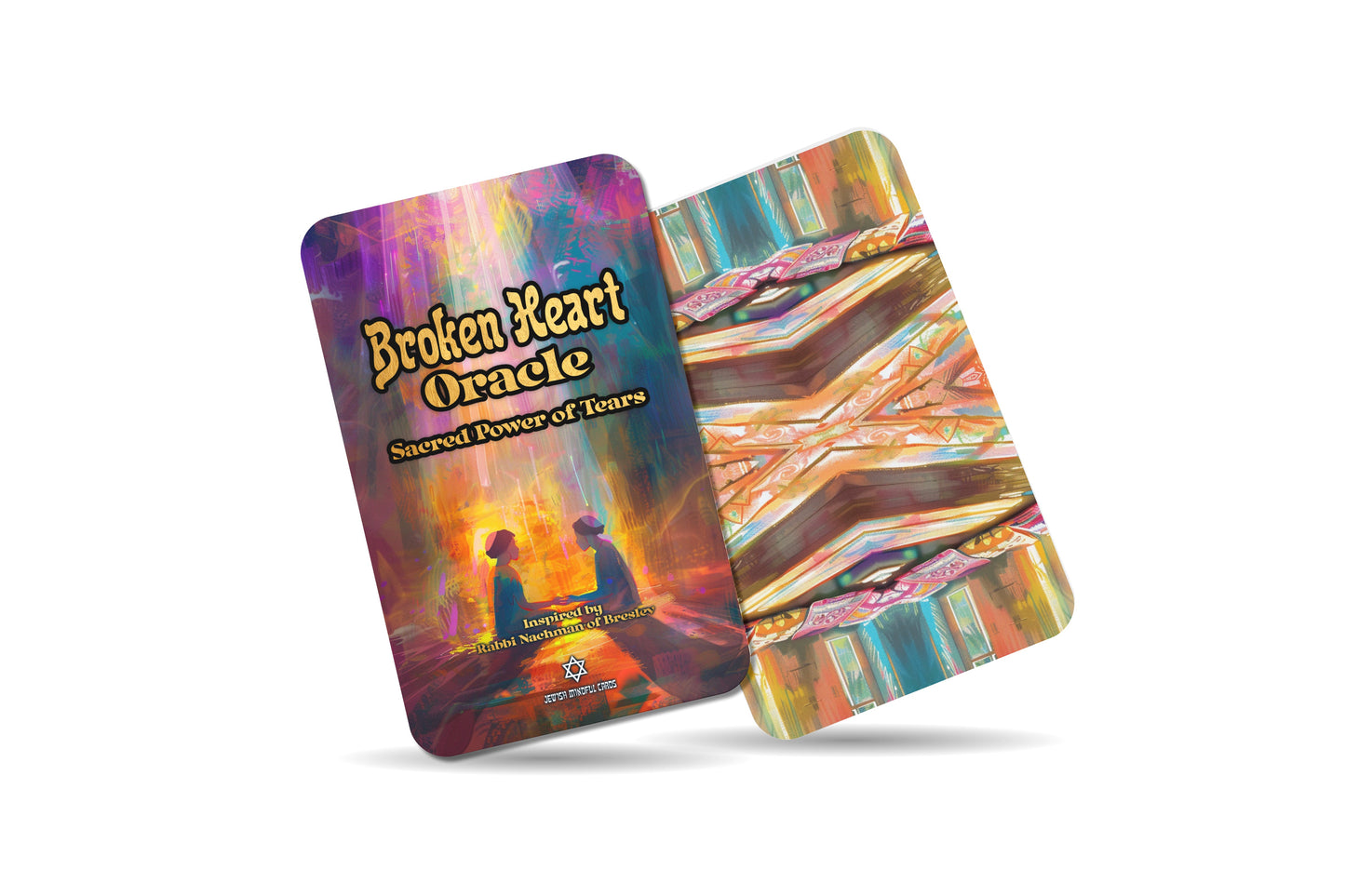Broken Heart Oracle – Sacred Power of Tears – 22 Oracle Cards – Healing Through Vulnerability