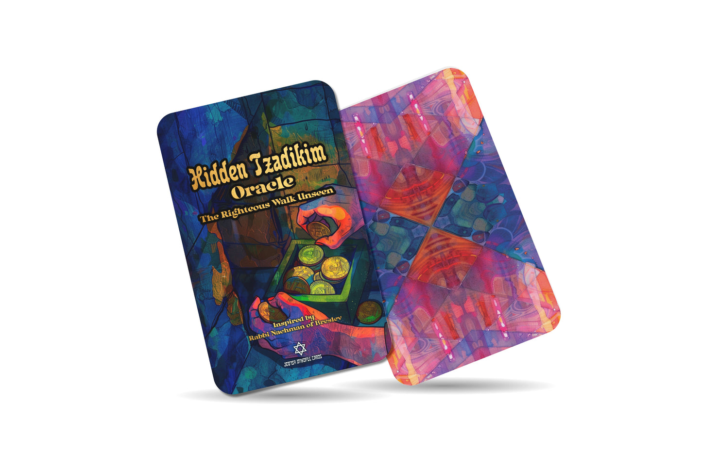 Hidden Tzadikim Deck – The Righteous Walk Unseen – 22 Oracle Cards – Secrets of the Hidden Saints