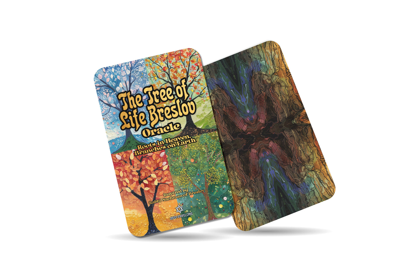 The Tree of Life Breslov Oracle – Roots in Heaven, Branches on Earth – 22 Oracle Cards – Kabbalistic Growth