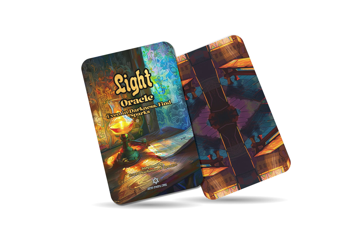 Light Oracle – Even in Darkness, Find Sparks – 22 Oracle Cards – Discover Hidden Illumination