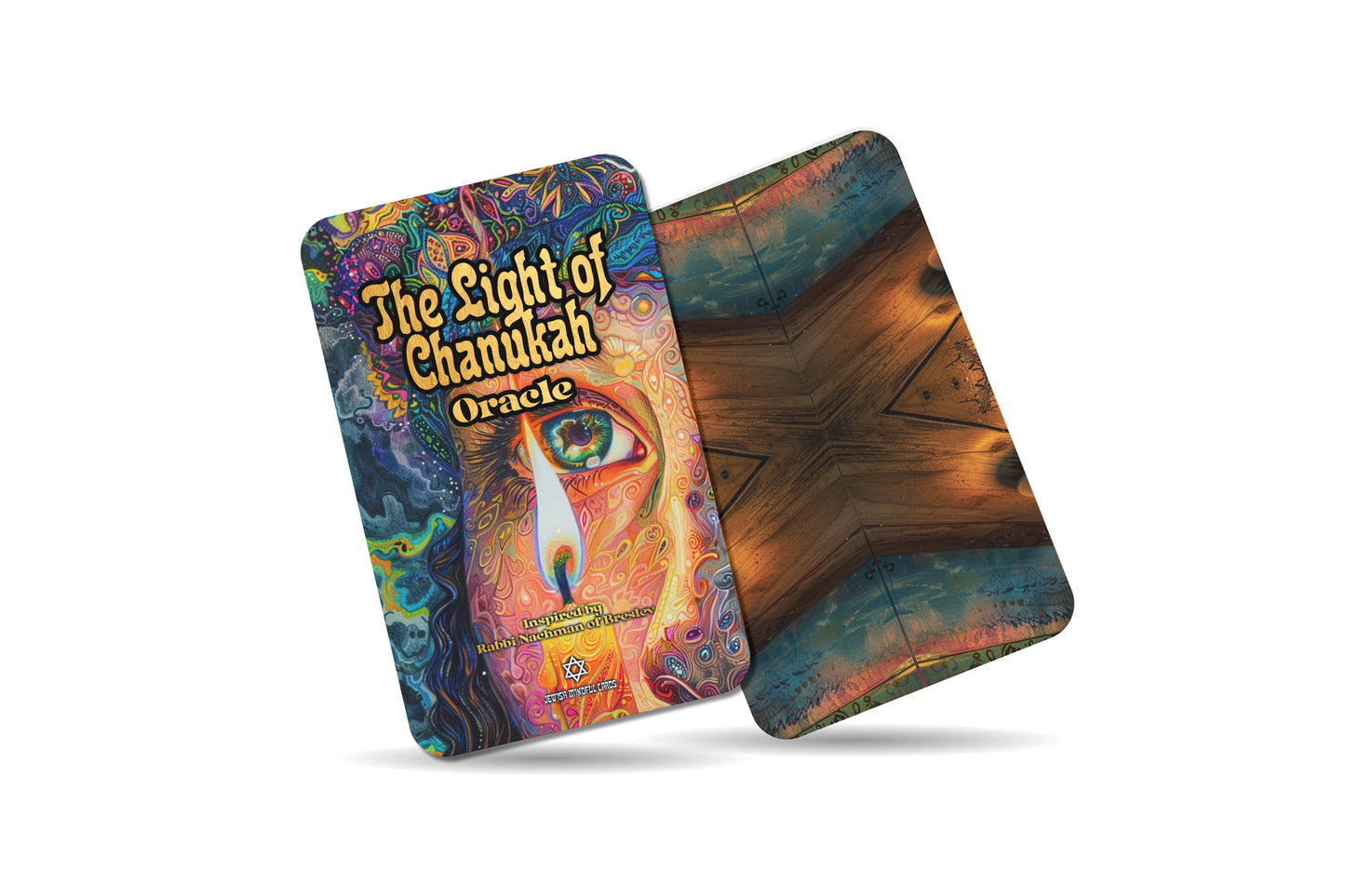 The Light of Chanukah Oracle – 22 Oracle Cards – Eight Flames of Hope
