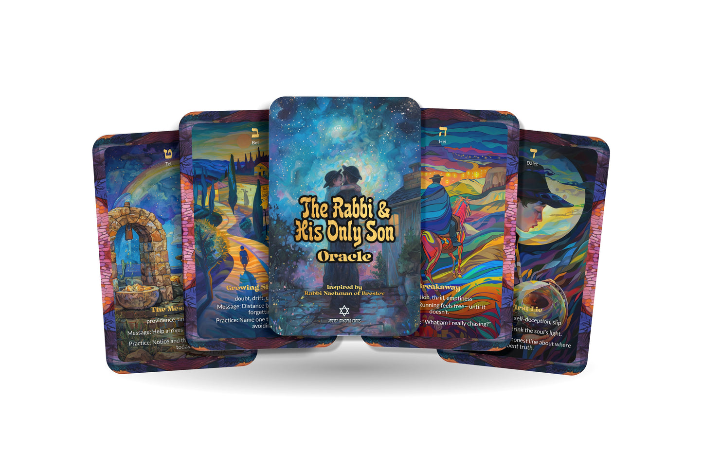 The Rabbi & His Only Son Oracle – 22 Oracle Cards – Love Beyond Measure