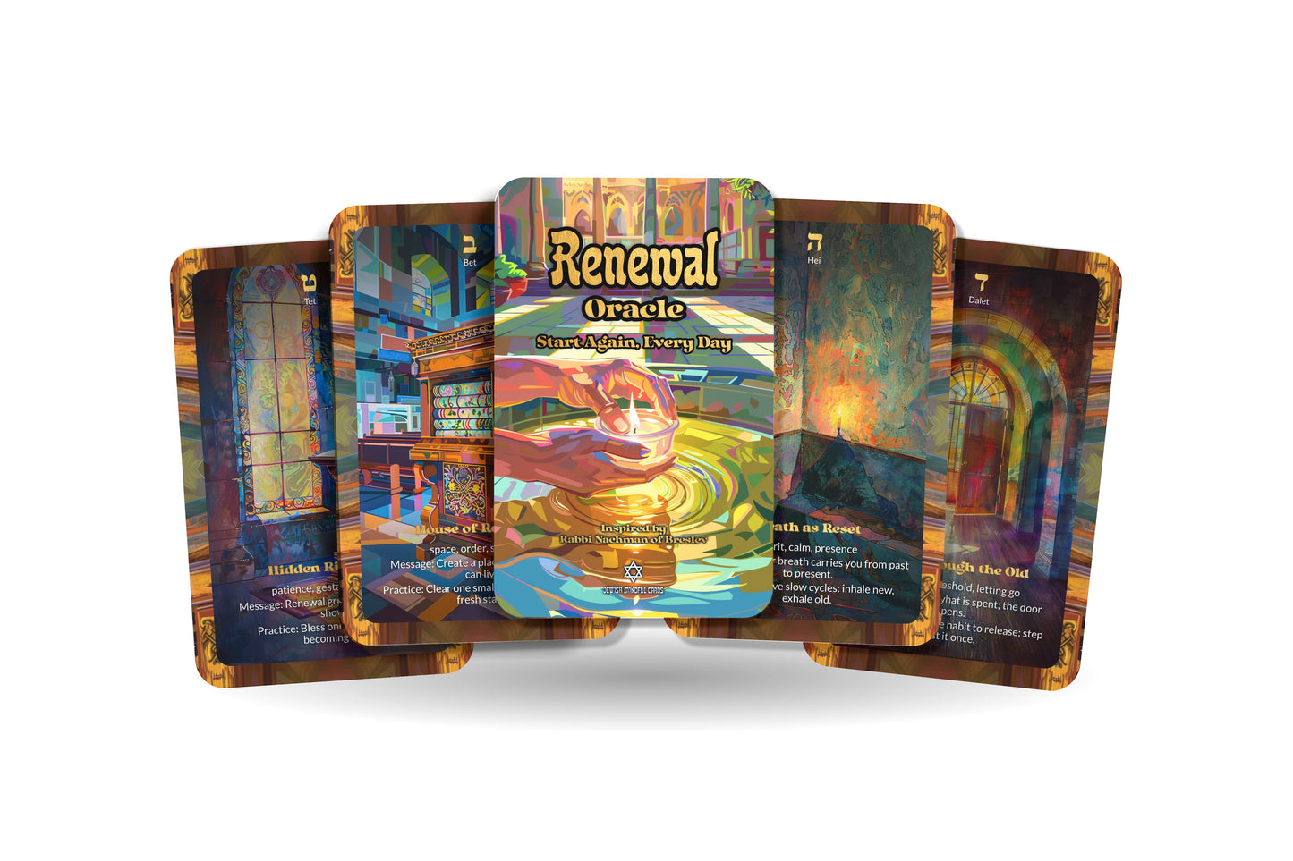 Renewal Oracle – Start Again, Every Day – 22 Oracle Cards – Embrace Constant Re-Creation