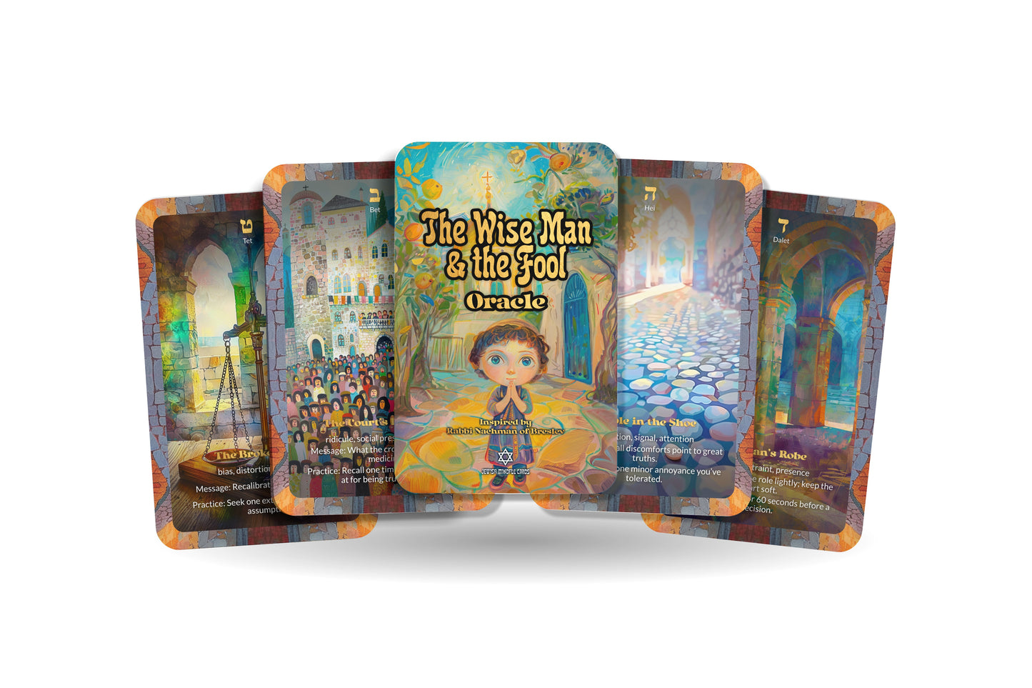 The Wise Man & the Fool Oracle – 22 Oracle Cards – Lessons From Opposing Truths