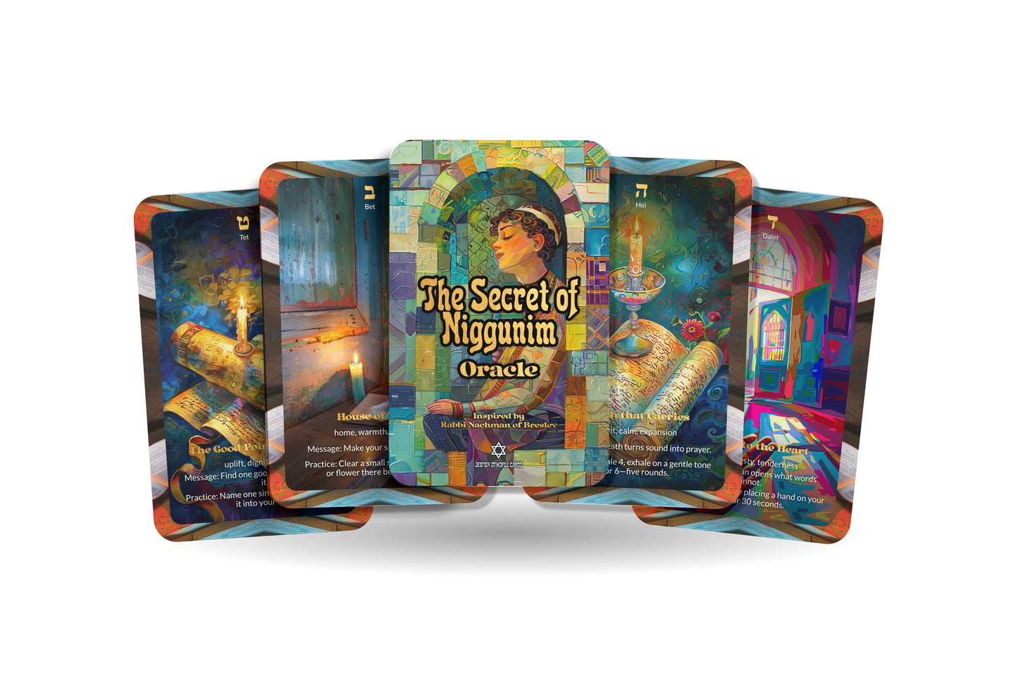 The Secret of Niggunim Oracle – 22 Oracle Cards – Songs That Heal the Heart
