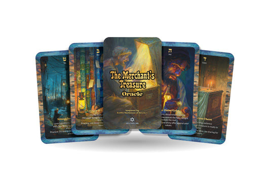 The Merchant’s Treasure Oracle – 22 Oracle Cards – Hidden Wealth Within
