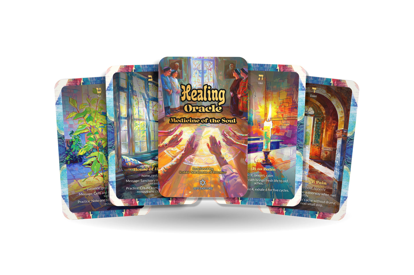 Healing Oracle – Medicine of the Soul – 22 Oracle Cards – Restore Inner Wholeness