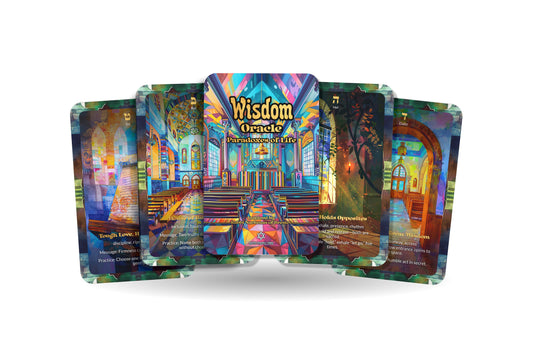 Wisdom Oracle – Paradoxes of Life – 22 Oracle Cards – Truth Beyond Logic