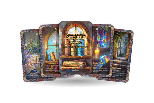 Simplicity Oracle – The Power of Being Simple – 22 Oracle Cards – Freedom in the Essential