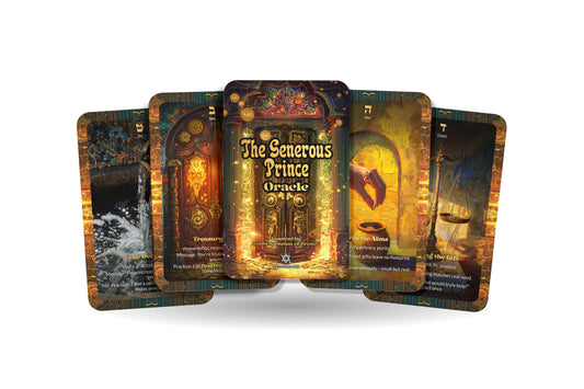 The Generous Prince Oracle – 22 Oracle Cards – Nobility Through Giving