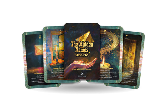 The Hidden Names Deck – 22 Oracle Cards – Keys to Sacred Mysteries