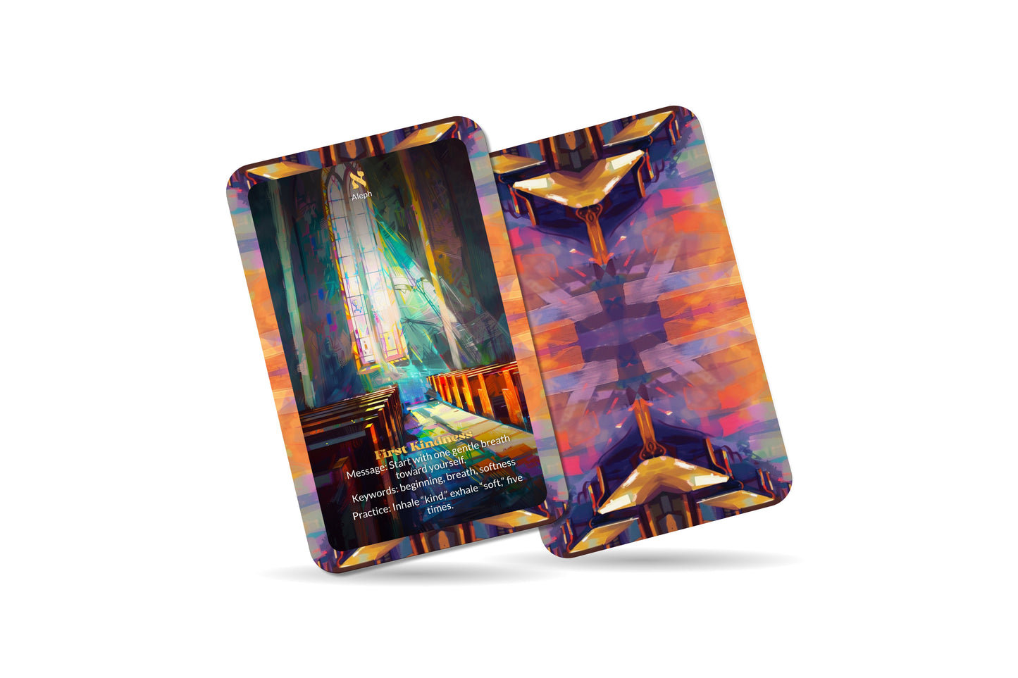 Compassion Oracle – Kindness Toward Self & Others – 22 Oracle Cards – Awakening Gentle Strength