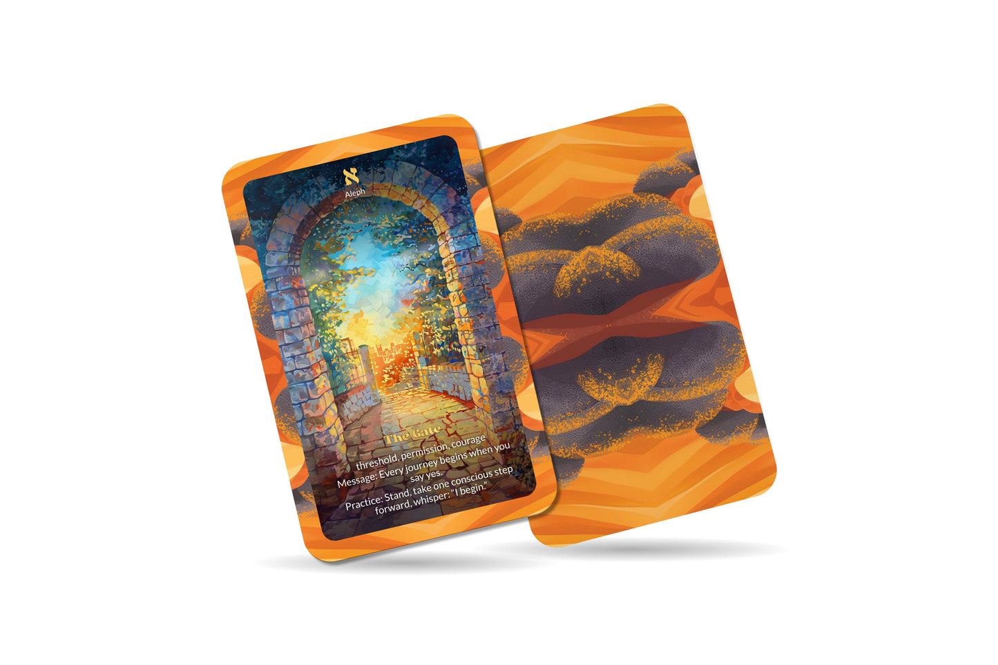 The Soul Journeys Deck – Travel Through Hidden Realms – 22 Oracle Cards – A Mystical Path