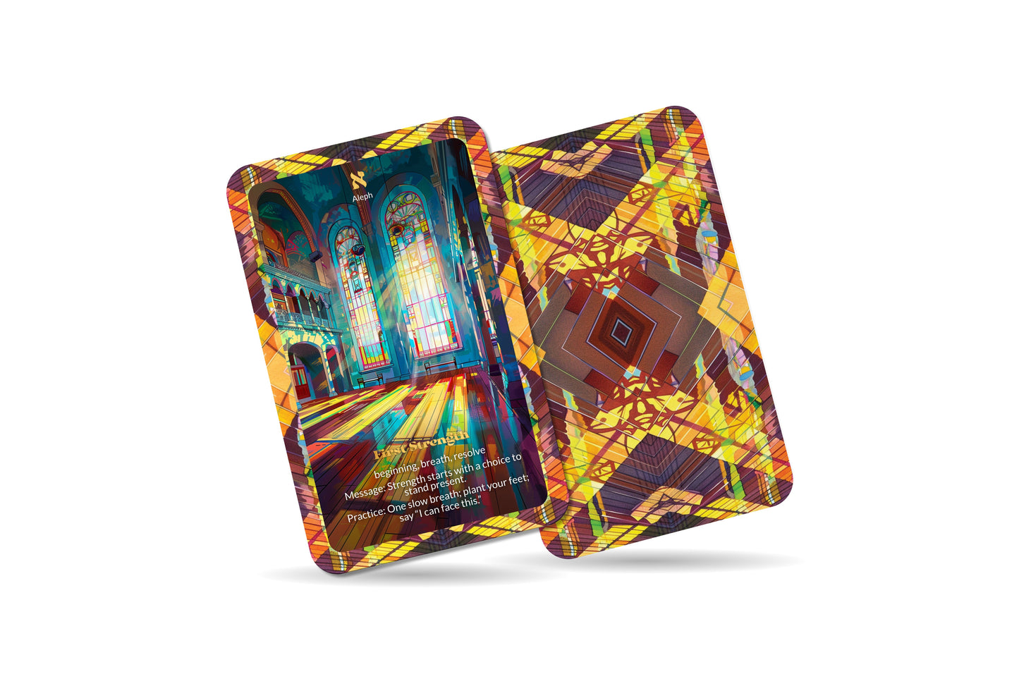 Inner Strength Oracle – Resilience in Trials – 22 Oracle Cards – Power Born of Struggle