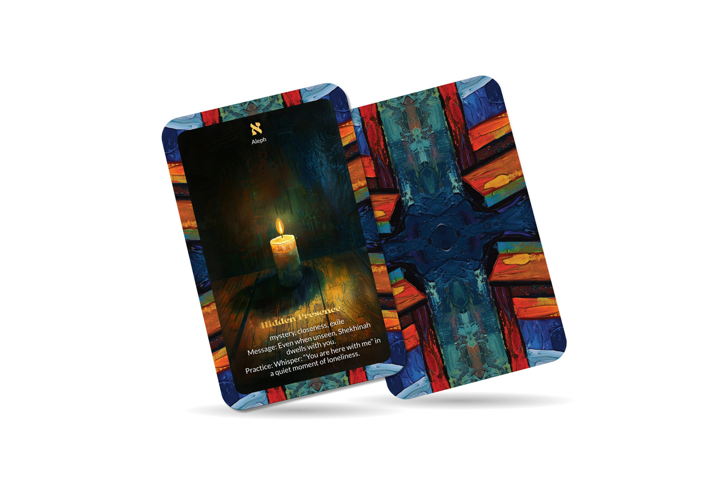 The Shekhinah Oracle – Divine Presence in Exile – 22 Oracle Cards – Comfort of the Mother Presence