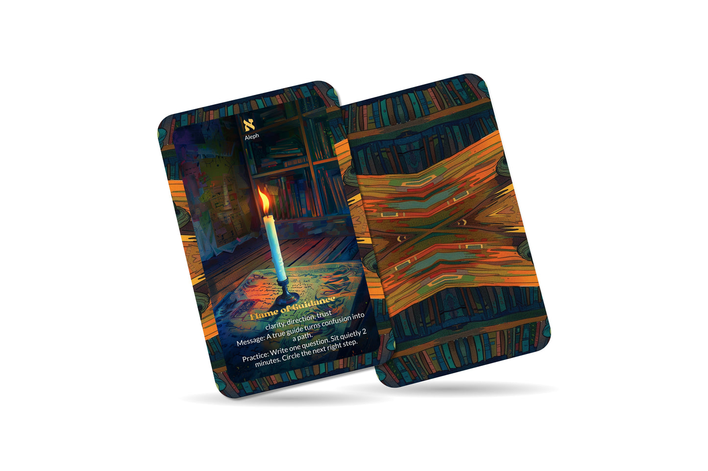 The Tzaddik Oracle – Follow the Rebbe’s Flame – 22 Oracle Cards – Guidance & Blessing