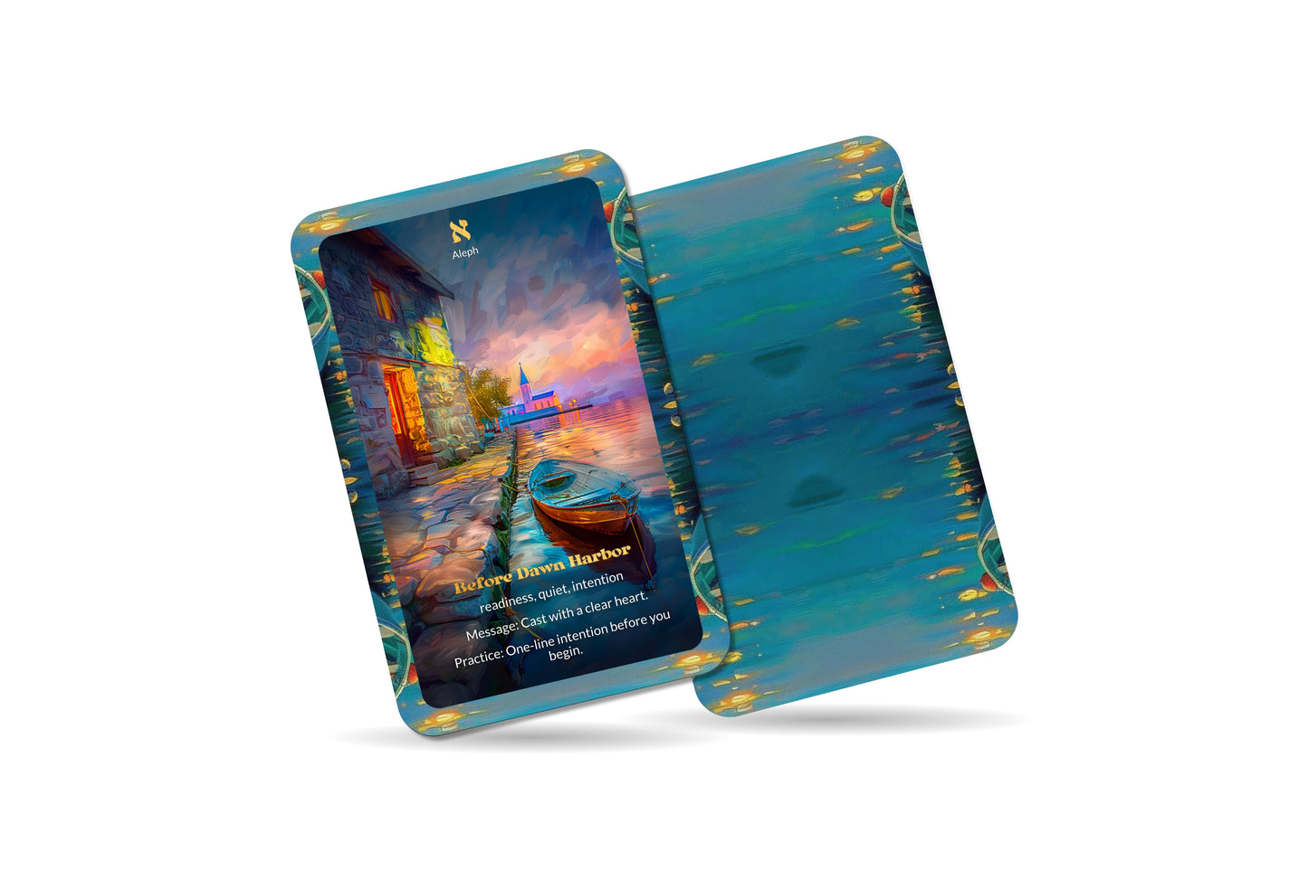 The Fisherman’s Net Oracle – 22 Oracle Cards – Draw Blessings From the Depths
