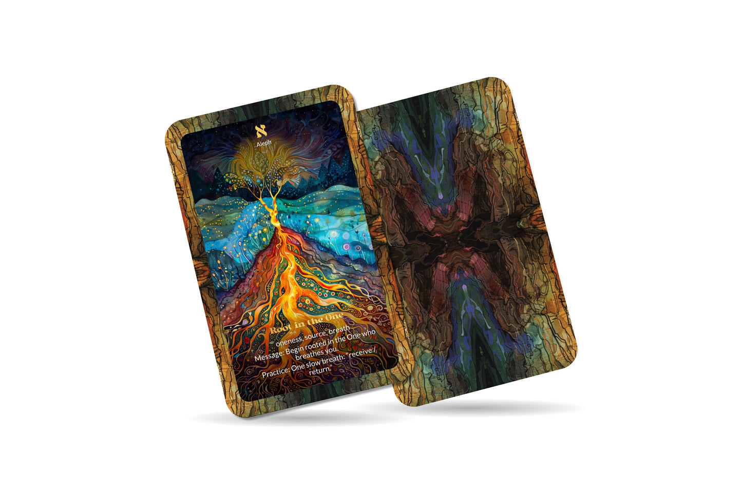The Tree of Life Breslov Oracle – Roots in Heaven, Branches on Earth – 22 Oracle Cards – Kabbalistic Growth