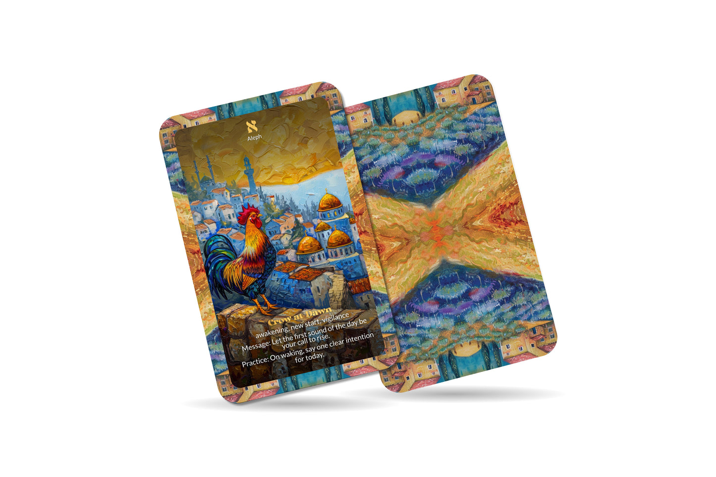The Rooster Prince Oracle – 22 Oracle Cards – Wake the Sleeping Soul