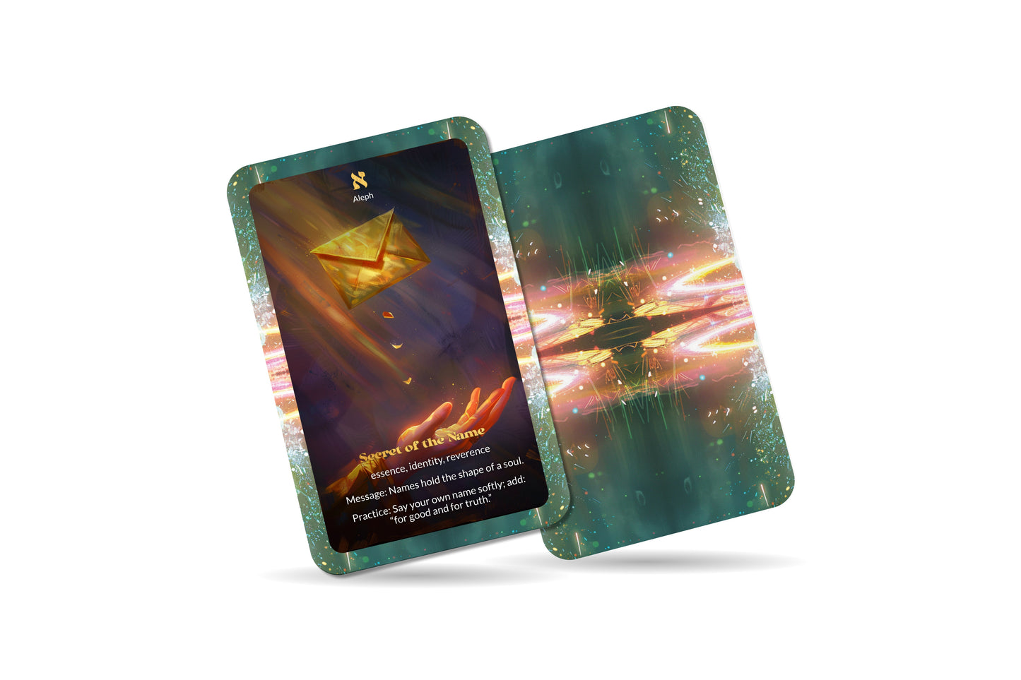 The Hidden Names Deck – 22 Oracle Cards – Keys to Sacred Mysteries