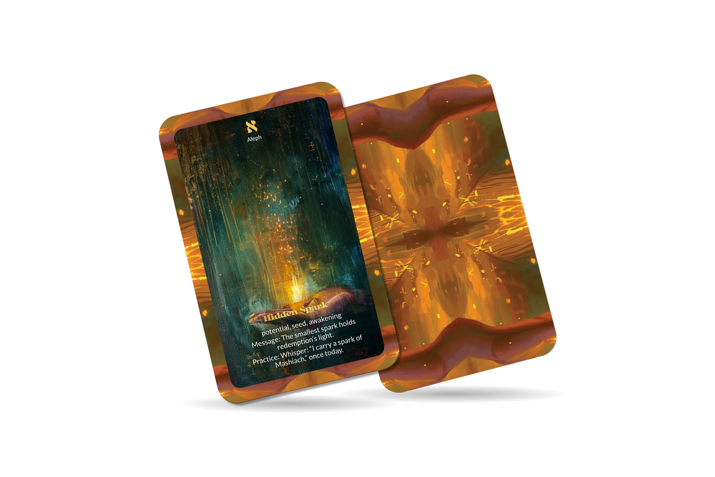 The Sparks of Mashiach Oracle – 22 Oracle Cards – Gather the Final Sparks