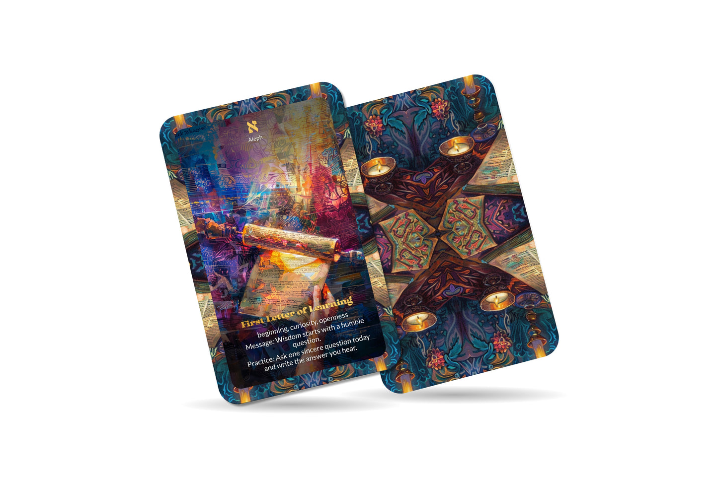 The Crown of Torah Deck – 22 Oracle Cards – Wear the Light of Wisdom
