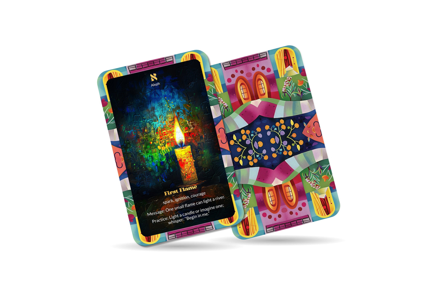 The River of Fire Oracle – Purified Through Burning Love – 22 Oracle Cards – Transform Through Passion