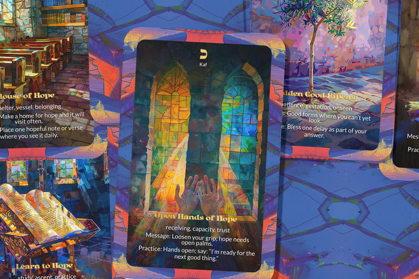 Hope Oracle – Never Despair – 22 Oracle Cards – Light in the Darkest Night
