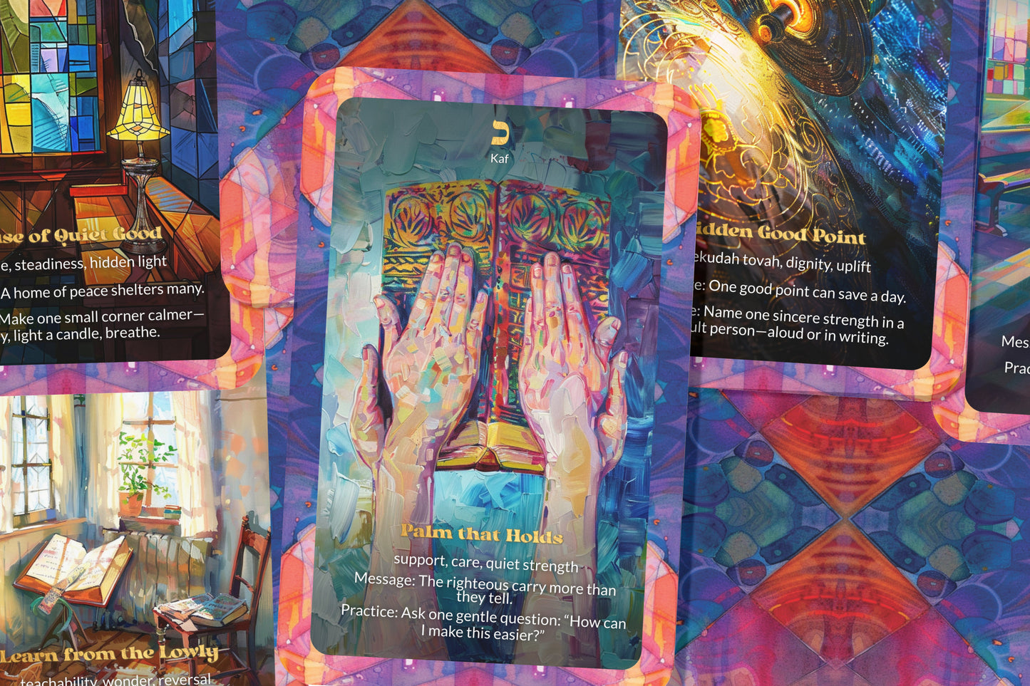 Hidden Tzadikim Deck – The Righteous Walk Unseen – 22 Oracle Cards – Secrets of the Hidden Saints