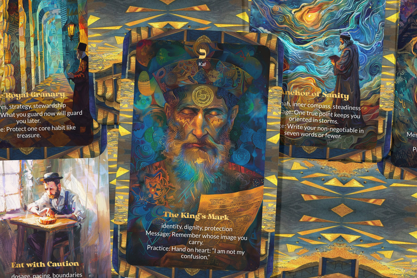 The Tainted Grain Oracle – 22 Oracle Cards – Discern the True From the False