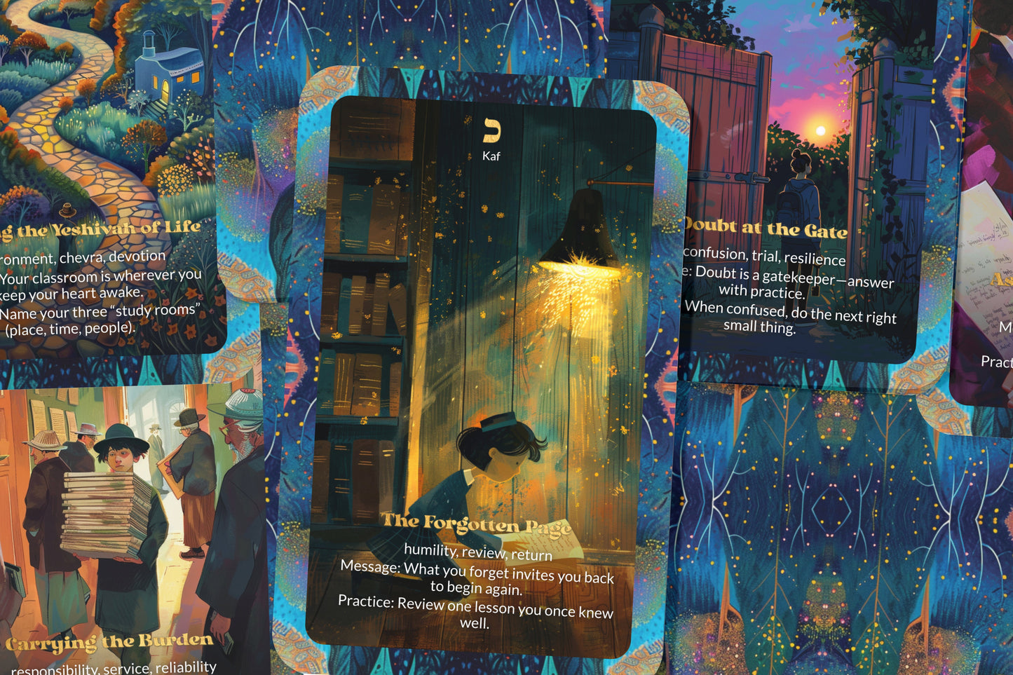 The Faithful Student Oracle – 22 Oracle Cards – Learning With Humility