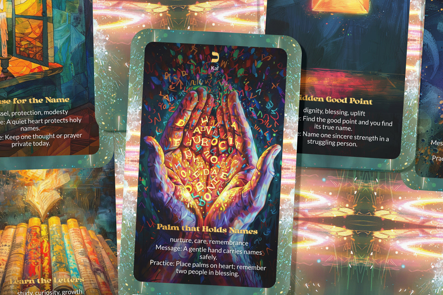The Hidden Names Deck – 22 Oracle Cards – Keys to Sacred Mysteries