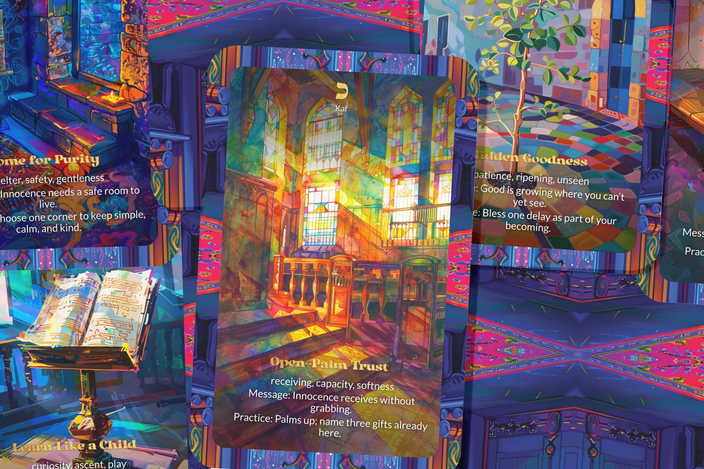 Innocence Oracle – Returning to Childlike Purity – 22 Oracle Cards – Rediscover Simple Goodness