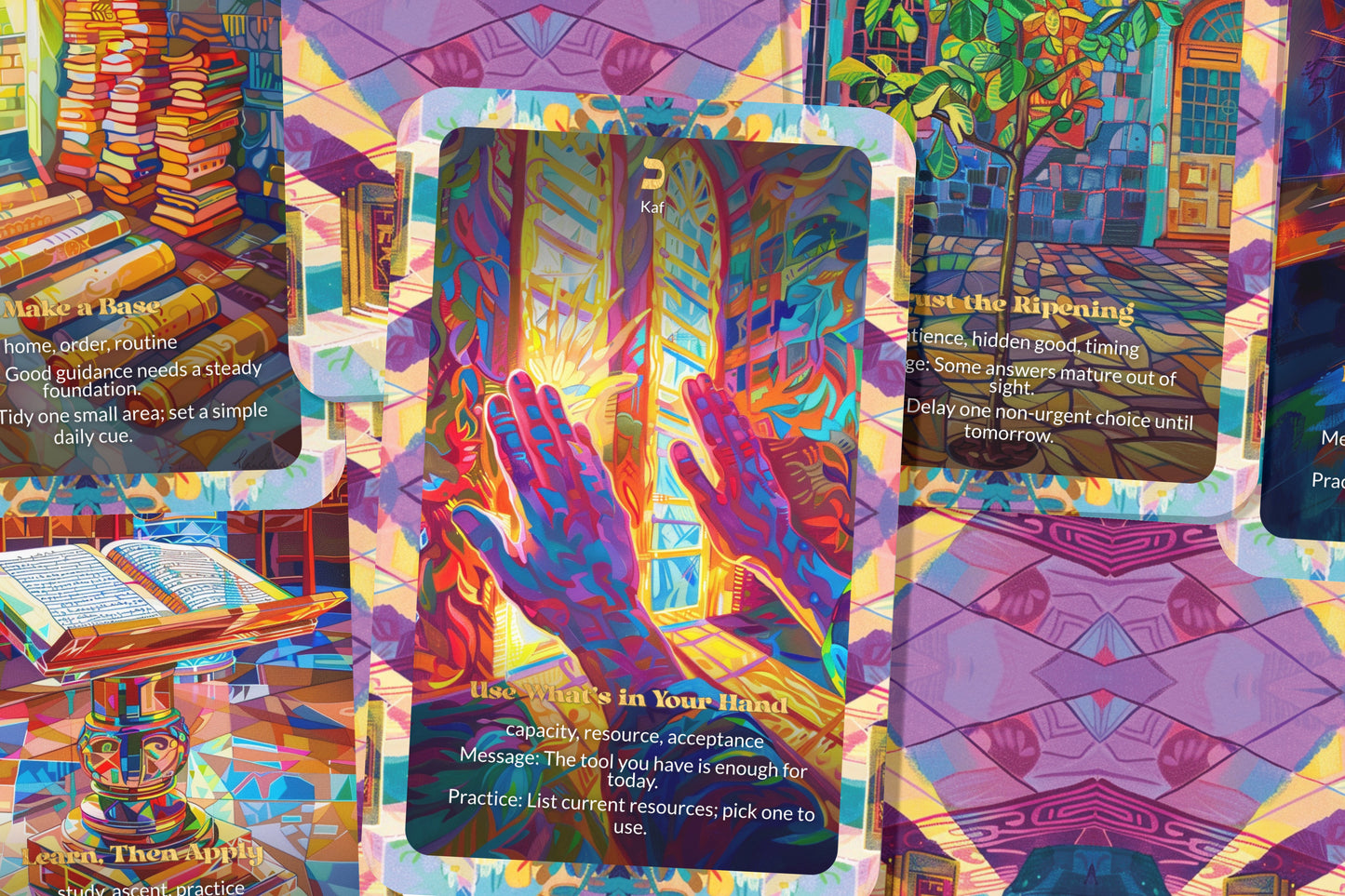 Guidance Oracle – Advice for Daily Life – 22 Oracle Cards – Illuminating Your Next Step