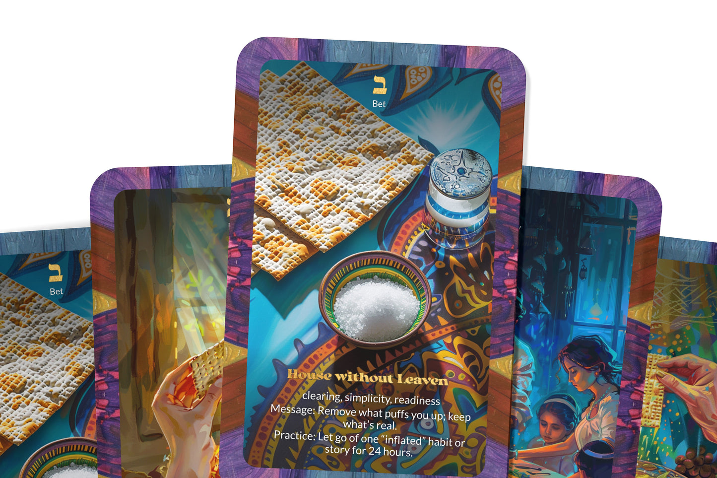 The Passover Freedom Deck – 22 Oracle Cards – Walk Out From Your Egypt