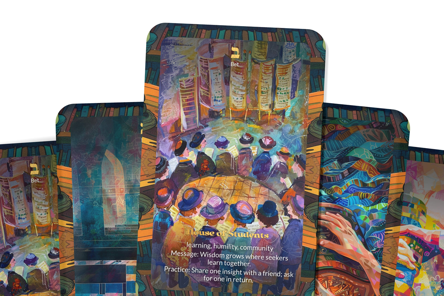 The Tzaddik Oracle – Follow the Rebbe’s Flame – 22 Oracle Cards – Guidance & Blessing