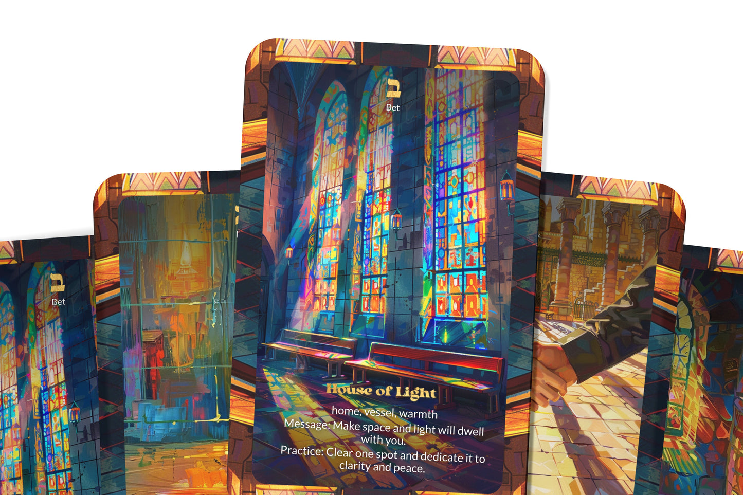 Light Oracle – Even in Darkness, Find Sparks – 22 Oracle Cards – Discover Hidden Illumination