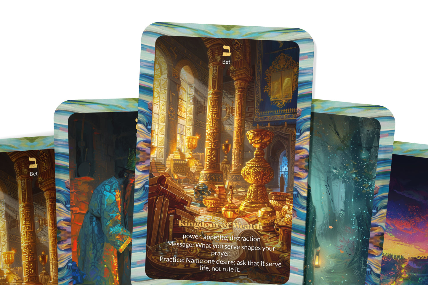 The Master of Prayer Oracle – 22 Oracle Cards – Enter the Gates of Mercy